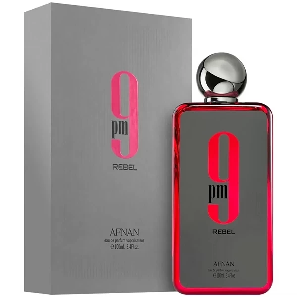 Perfume Unissex Afnan 9pm Rebel EDP 100 ml