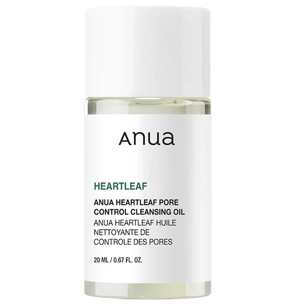 Óleo Facial de Limpeza Anua Heartleaf Pore Control Cleansing Oil de 20 ml
