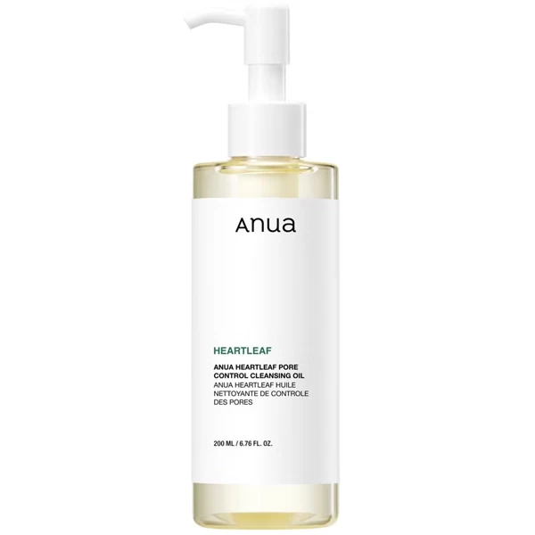 Óleo Facial de Limpeza Anua Heartleaf Pore Control Cleansing Oil de 200 ml