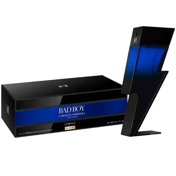 Perfume Masculino Carolina Herrera Bad Boy Cobalt Elixir EDP 150 ml