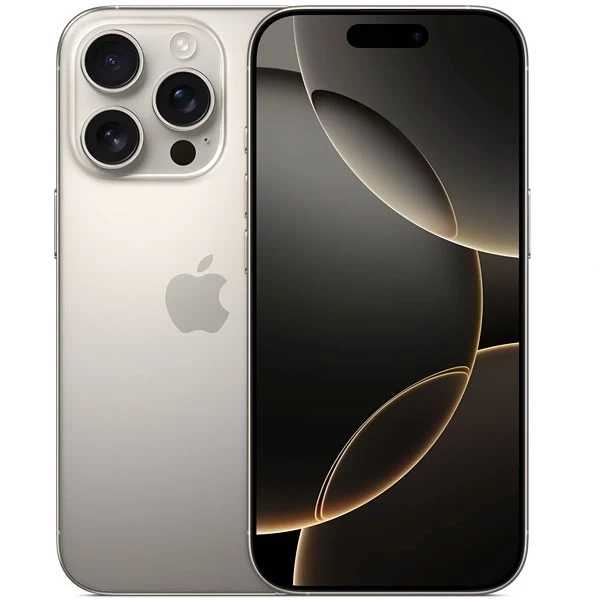 Apple iPhone 16 Pro A3293 Nano + eSIM 128GB 8GB RAM de 6.3" 48+48+12MP 12MP - Natural Titanium
